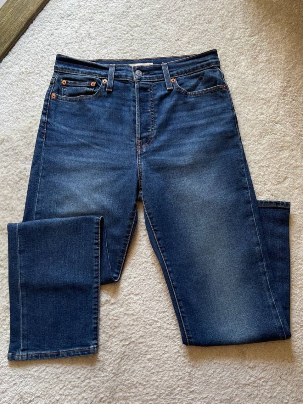 Levi's Wedgie Straight High Rise Women's Jeans Size 29/28